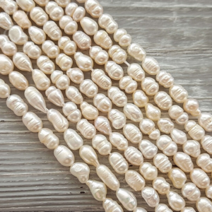 ПЕРЛИ НАБИВНІ  з ніжкою рефленІ